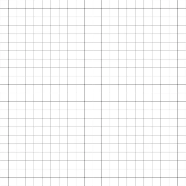 正方形のグリッド メッシュ グラフ プロット 座標紙パターン テクスチャベクトル図 ストックベクトルイラスト クリップアートグラフィック — ストックベクタ