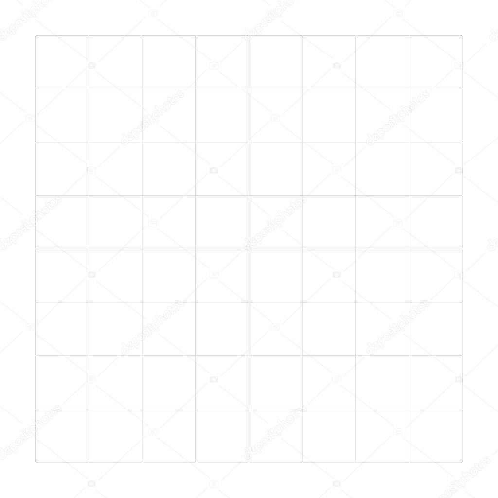 Squares grid, mesh. Graph, plotting, coordinate paper pattern, texture vector illustration. Seamlessly repeatable.