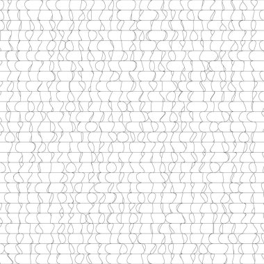 Tekrarlanan geometrik siyah beyaz desen, arkaplan, doku