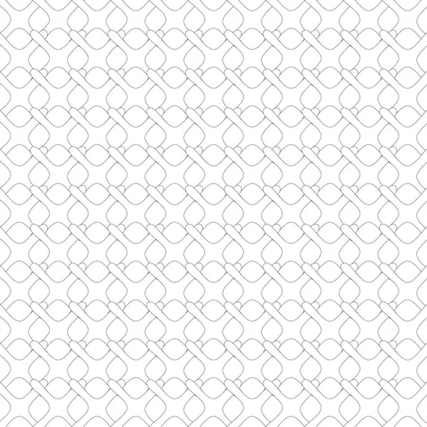反復幾何学的黒と白のパターン — ストックベクタ