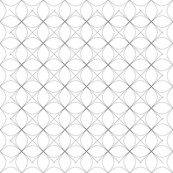 Repetitive Geometric Black White Pattern Background Texture — Stock Vector