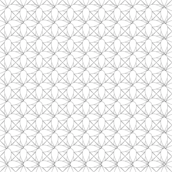 Repetitief Geometrisch Zwart Wit Patroon Achtergrond Textuur — Stockvector