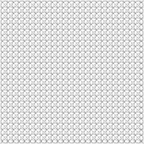 重复的黑白几何图案 — 图库矢量图片