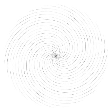 Sarmal, girdap, dönme elementi. Döngüsel girdap, kasırga esneme tasarımı. Stock vektör illüstrasyonu, Clip sanat grafikleri