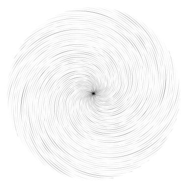 Sarmal, girdap, dönme elementi. Döngüsel girdap, kasırga esneme tasarımı. Stock vektör illüstrasyonu, Clip sanat grafikleri