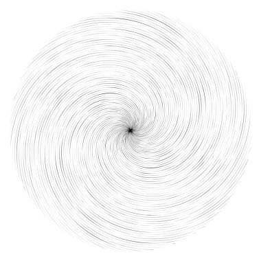 Sarmal, girdap, dönme elementi. Döngüsel girdap, kasırga esneme tasarımı. Stock vektör illüstrasyonu, Clip sanat grafikleri
