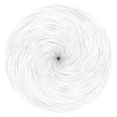 Sarmal, girdap, dönme elementi. Döngüsel girdap, kasırga esneme tasarımı. Stock vektör illüstrasyonu, Clip sanat grafikleri