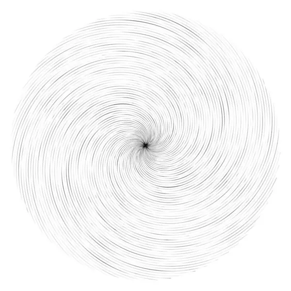 螺旋状 旋回要素 周期的な渦 旋風の収縮設計 ストックベクトルイラスト クリップアートグラフィック — ストックベクタ