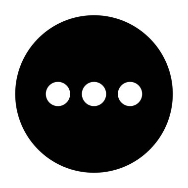 Boş, boş daire düğmesi, rozet, etiket veya etiket simgesi. Stock vektör illüstrasyonu, Clip-art grafikleri