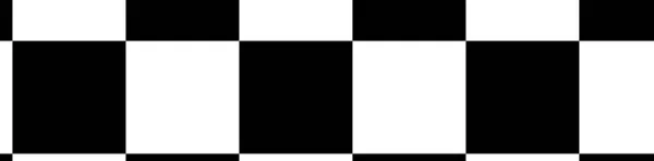 ワイドフォーマットチェックパターン 背景は陽気だった チェスボード チェックボードのテクスチャ — ストックベクタ