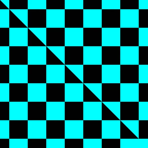 彩色棋盘 正方形无缝可重复的模式 — 图库矢量图片