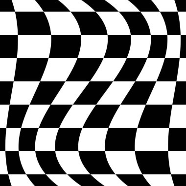 Kare desen, dama tahtası, döndürmeli satranç tahtası, girdap, çevirme efekti