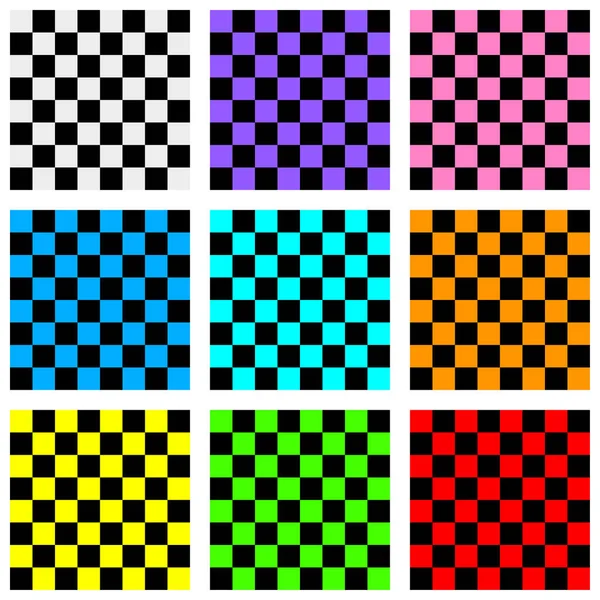 renkli dama tahtası, satranç tahtası, satranç tahtası. Damalı, kareler pürüzsüz tekrarlanabilir desen