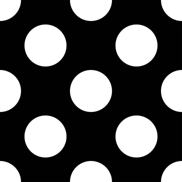 Dots Dotted Circles Seamless Repeatable Background Pattern — Stock Vector