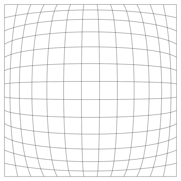 Grade Malha Treliça Grade Com Distorcer Deformar Efeito Distorção Matriz —  Vetores de Stock