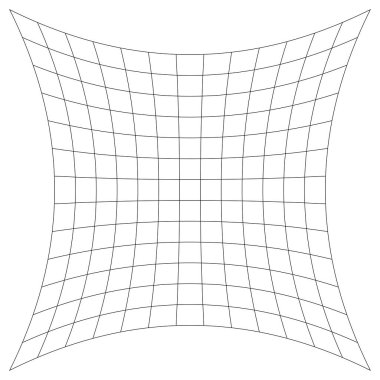 Şebeke, ağ, kafes, bozulma, deformasyon etkisi. Bozukluk, deformasyon dizisi