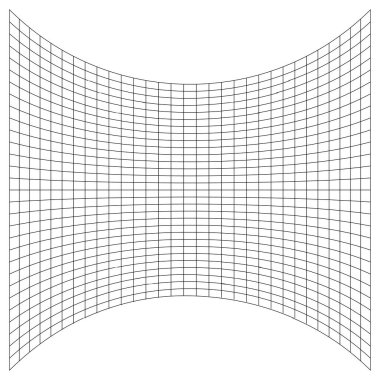 Şebeke, ağ, kafes, bozulma, deformasyon etkisi. Bozukluk, deformasyon dizisi