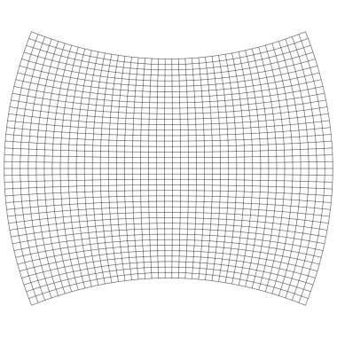 Şebeke, ağ, kafes, bozulma, deformasyon etkisi. Bozukluk, deformasyon dizisi