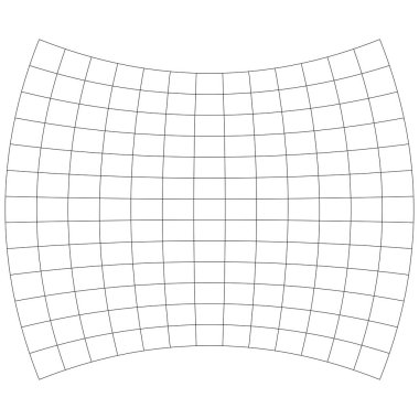 Şebeke, ağ, kafes, bozulma, deformasyon etkisi. Bozukluk, deformasyon dizisi
