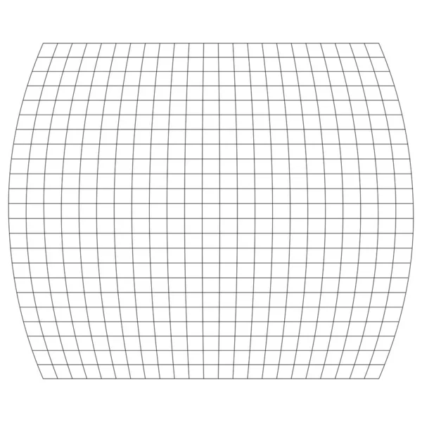 Rejilla Malla Celosía Rejilla Con Distorsión Efecto Deforme Distorsión Deformación — Archivo Imágenes Vectoriales