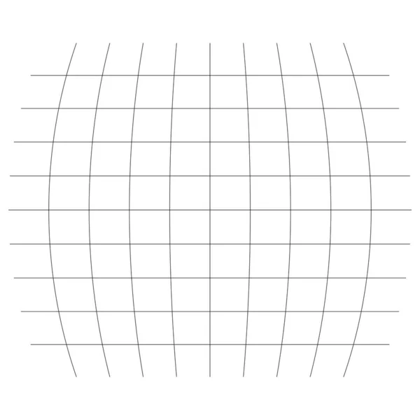 Grade Malha Treliça Grade Com Distorcer Deformar Efeito Distorção Matriz —  Vetores de Stock