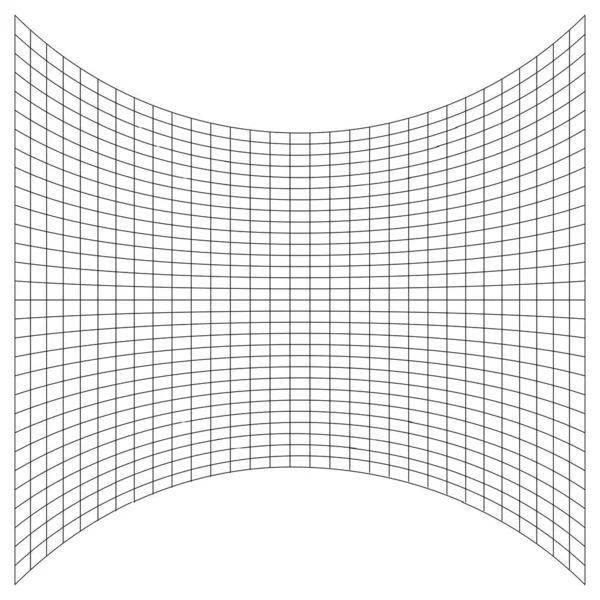 Grade Malha Treliça Grade Com Distorcer Deformar Efeito Distorção Matriz —  Vetores de Stock