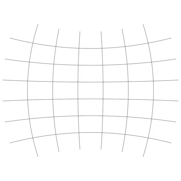 グリッド メッシュ 歪みでグレーディング 変形効果 線の歪み 変形配列 — ストックベクタ