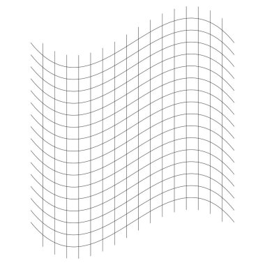 Şebeke, ağ, kafes, bozulma, deformasyon etkisi. Bozukluk, deformasyon dizisi