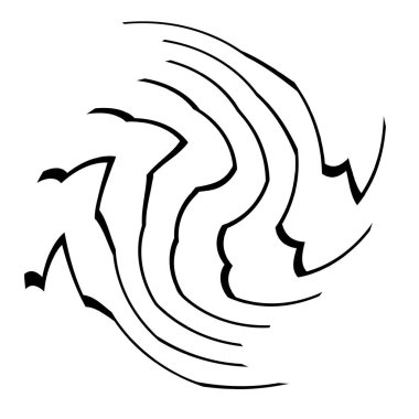 Geometrik sarmal, girdap, girdap, soyut koklear, sarmal volt elementi