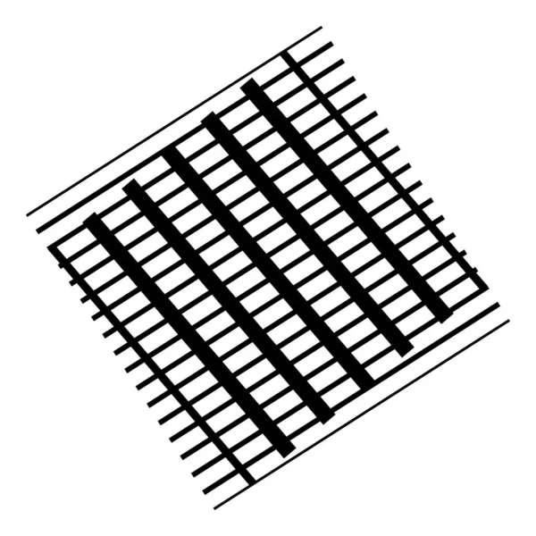 Rejilla Malla Diagonal Dinámica Líneas Oblicuas Rayas — Vector de stock