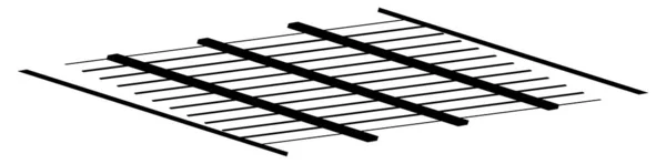 Grille Maille Diagonale Dynamique Lignes Obliques Rayures — Image vectorielle