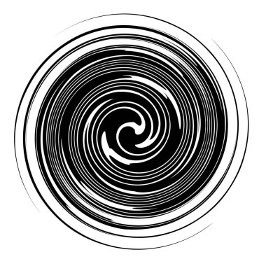 Geometrik sarmal, girdap, girdap, soyut koklear, sarmal volt elementi