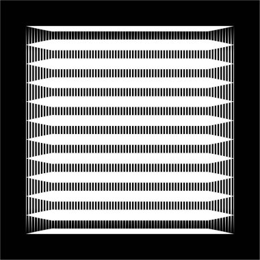 Kusursuz, tekrarı mümkün hatlar izole edildi. Tekrarlanan irreküler, rastgele ızgara, ağ deseni, doku