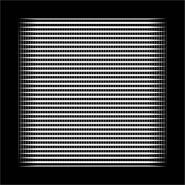 Kusursuz, tekrarı mümkün hatlar izole edildi. Tekrarlanan irreküler, rastgele ızgara, ağ deseni, doku