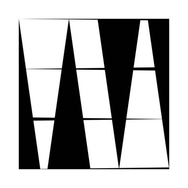 Üçgen, kenarlı geometrik desen, doku. Üçgenler kesişiyor