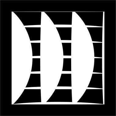 Kusursuz, tekrarı mümkün hatlar izole edildi. Tekrarlanan irreküler, rastgele ızgara, ağ deseni, doku