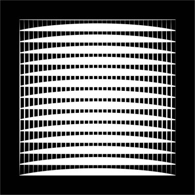 Kusursuz, tekrarı mümkün hatlar izole edildi. Tekrarlanan irreküler, rastgele ızgara, ağ deseni, doku