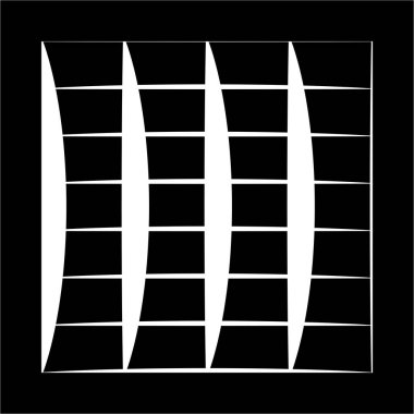 Kusursuz, tekrarı mümkün hatlar izole edildi. Tekrarlanan irreküler, rastgele ızgara, ağ deseni, doku