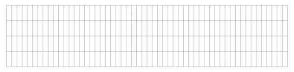 Длинный Продолговатый Неправильный Прямоугольный Кадр Сетка Сетка Решетка Решетка — стоковый вектор