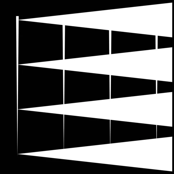Треугольный Резкий Геометрический Узор Текстура Пересекающиеся Треугольники — стоковый вектор