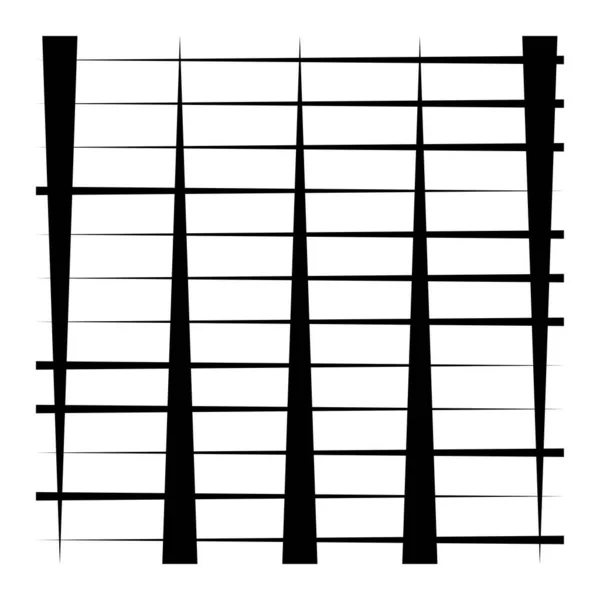 Háromszög Alakú Élénk Geometriai Minta Textúra Keresztező Háromszögek — Stock Vector