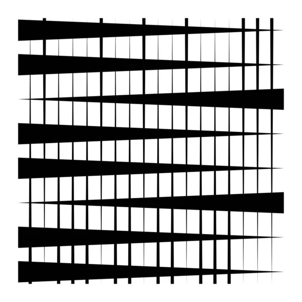 Modello Geometrico Triangolare Spigoloso Trama Triangoli Intersecanti — Vettoriale Stock