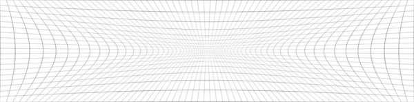 Squeeze Long Oblong Irregular Rectangular Wire Frame Grid Mesh Lattice — Vector de stock