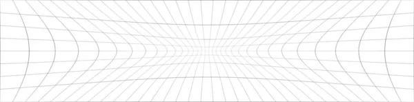 Squeeze Long Oblong Irregular Rectangular Wire Frame Grid Mesh Lattice — Archivo Imágenes Vectoriales