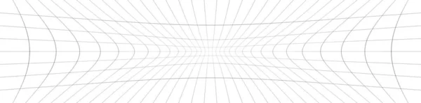Squeeze Long Oblong Irregular Rectangular Wire Frame Grid Mesh Lattice — Archivo Imágenes Vectoriales