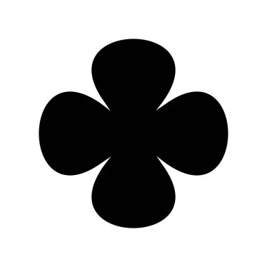 Basit, temel mandala motif simgesi