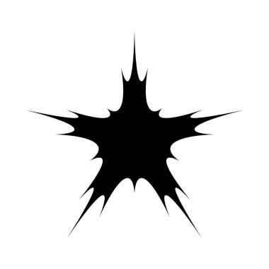 Basit, temel mandala motif simgesi