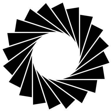 Döndürme, döndürme, döndürme tasarım elementi