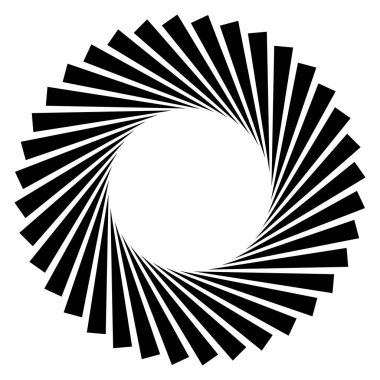 Döndürme, döndürme, döndürme tasarım elementi