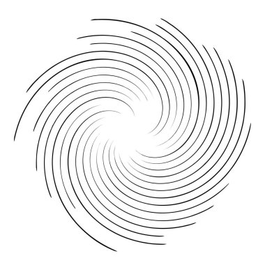 Döndürme, döndürme, döndürme tasarım elementi